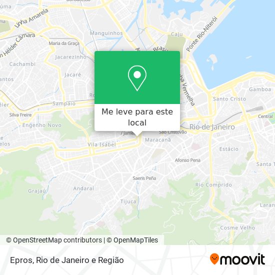 Epros mapa