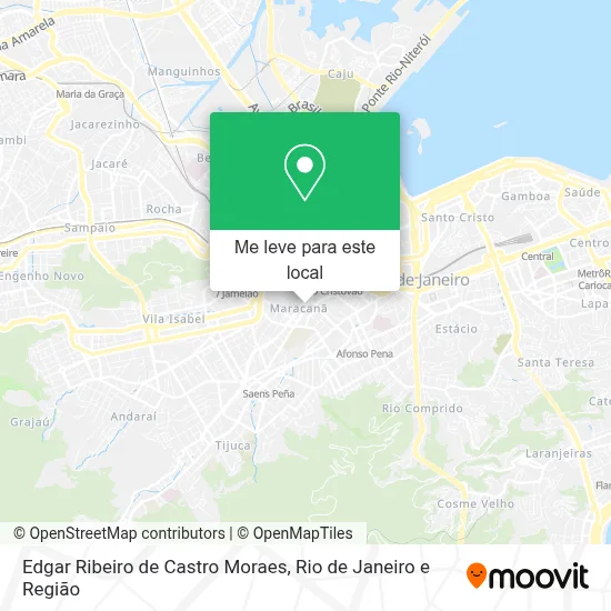 Edgar Ribeiro de Castro Moraes mapa