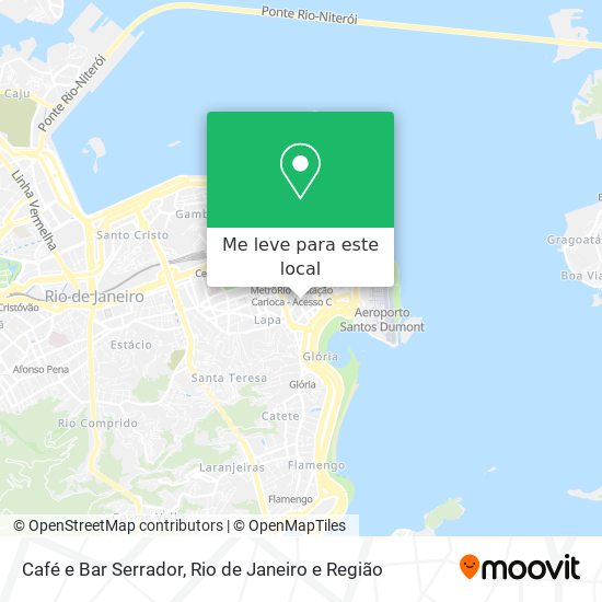 Café e Bar Serrador mapa