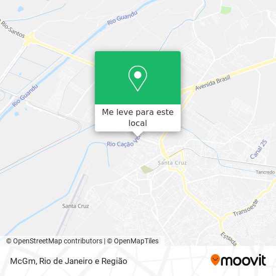 McGm mapa