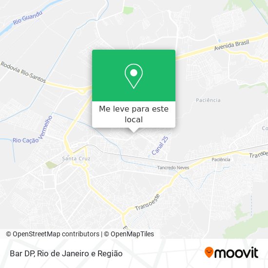 Bar DP mapa