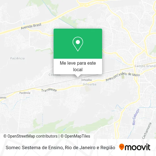 Somec Sestema de Ensino mapa