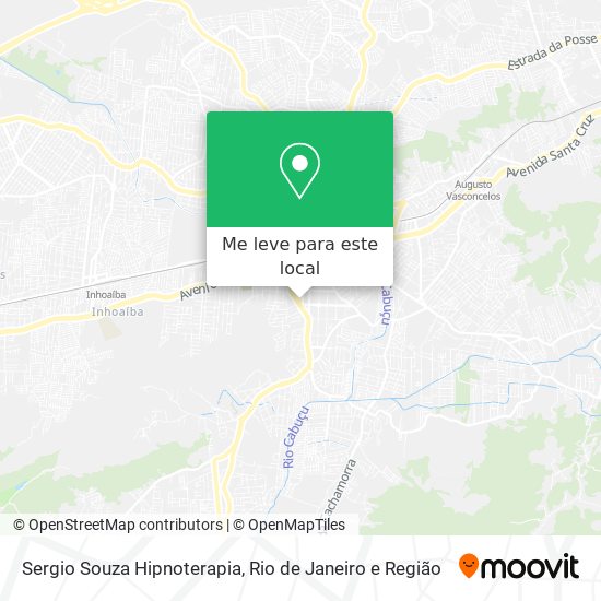 Sergio Souza Hipnoterapia mapa