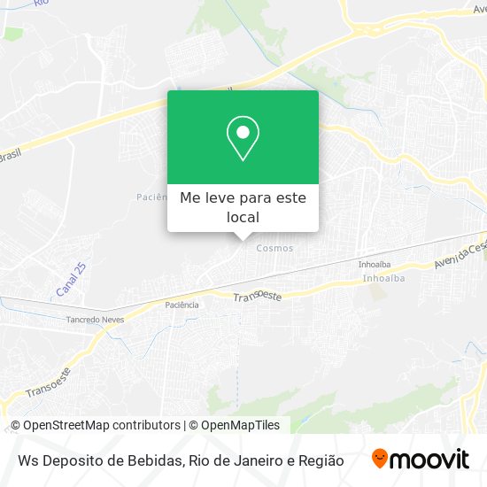 Ws Deposito de Bebidas mapa