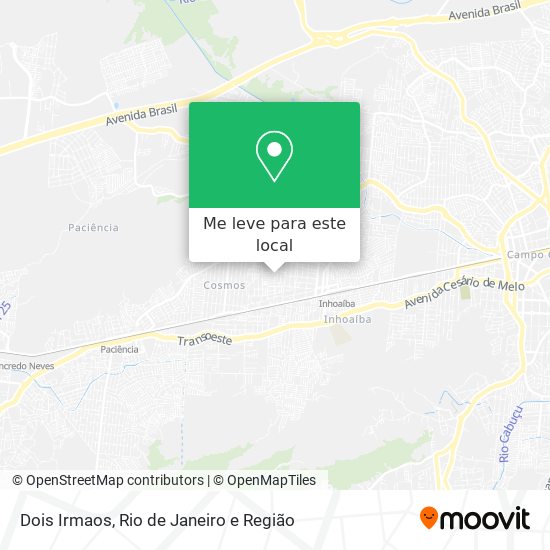 Dois Irmaos mapa