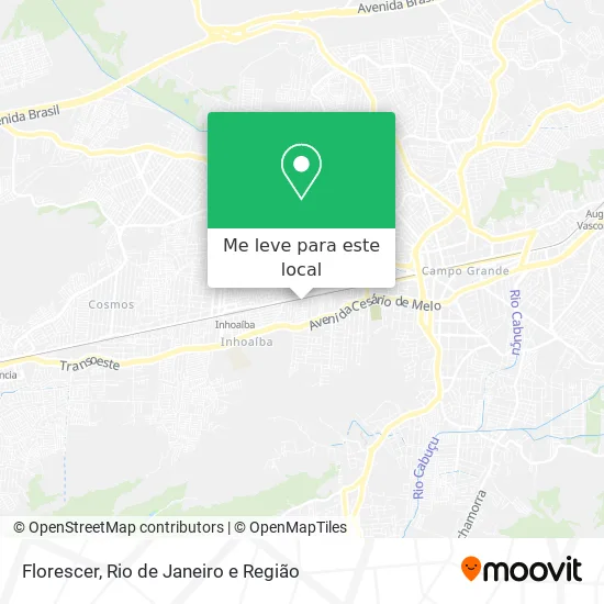 Florescer mapa