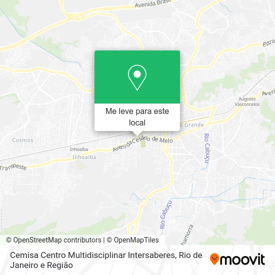 Cemisa Centro Multidisciplinar Intersaberes mapa