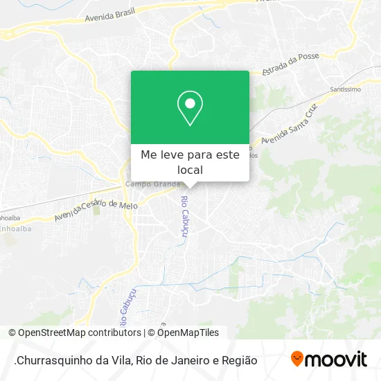 .Churrasquinho da Vila mapa