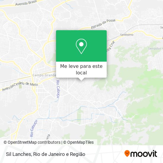 Sil Lanches mapa