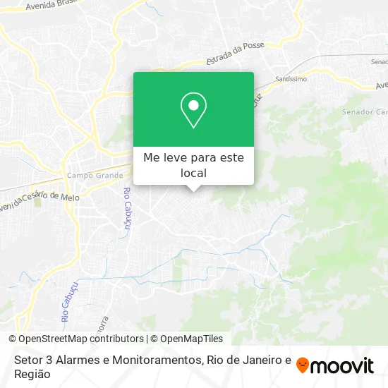 Setor 3 Alarmes e Monitoramentos mapa