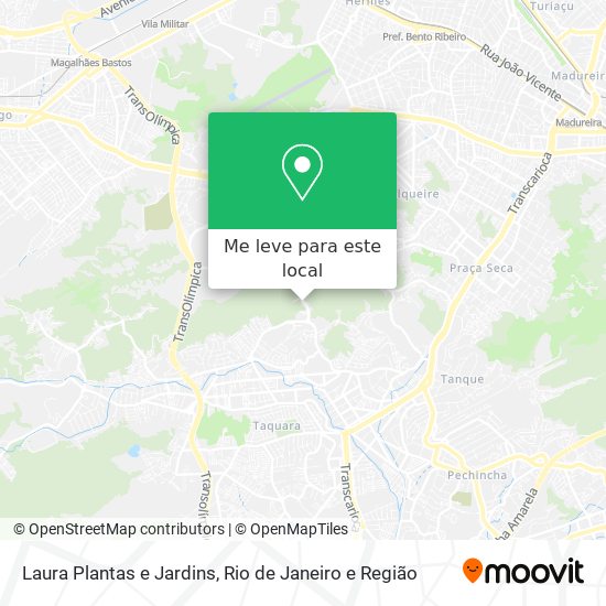 Laura Plantas e Jardins mapa