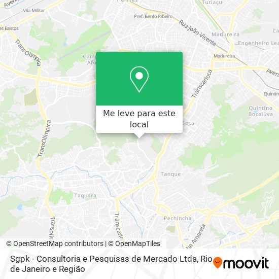 Sgpk - Consultoria e Pesquisas de Mercado Ltda mapa