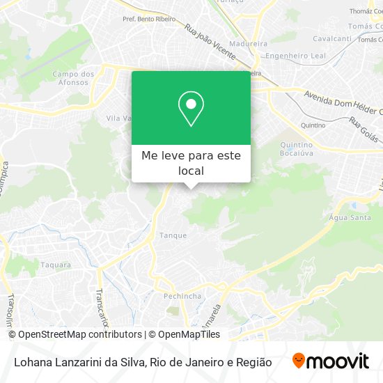 Lohana Lanzarini da Silva mapa