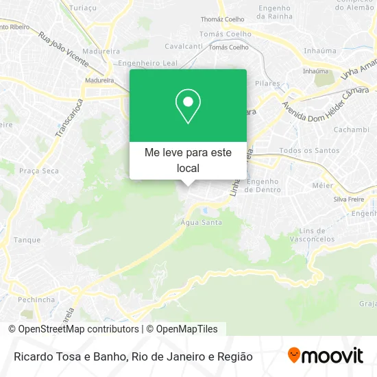 Ricardo Tosa e Banho mapa