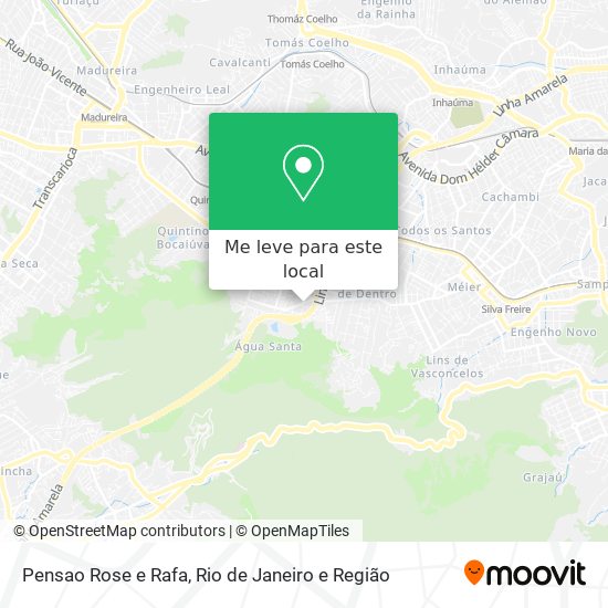 Pensao Rose e Rafa mapa