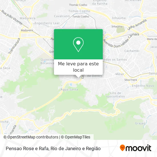 Pensao Rose e Rafa mapa