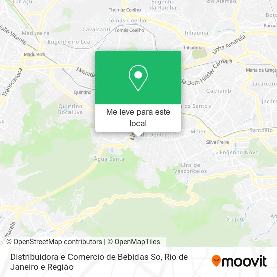 Distribuidora e Comercio de Bebidas So mapa