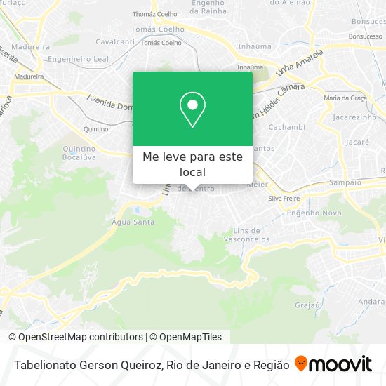 Tabelionato Gerson Queiroz mapa