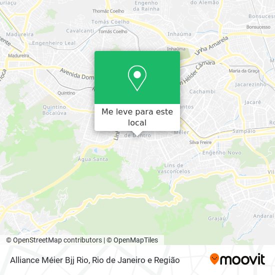 Alliance Méier Bjj Rio mapa