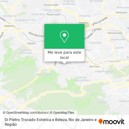 Di Pietro Trocado Estetica e Beleza mapa
