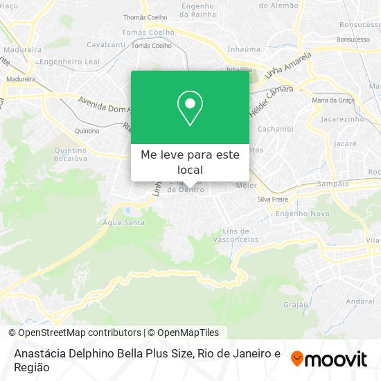Anastácia Delphino Bella Plus Size mapa