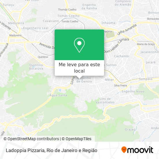 Ladoppia Pizzaria mapa