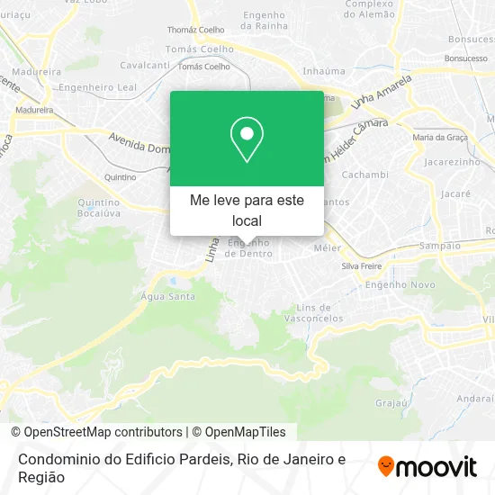 Condominio do Edificio Pardeis mapa