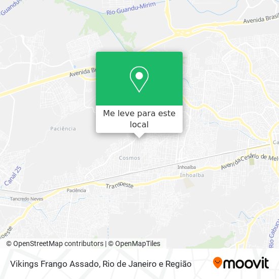 Vikings Frango Assado mapa