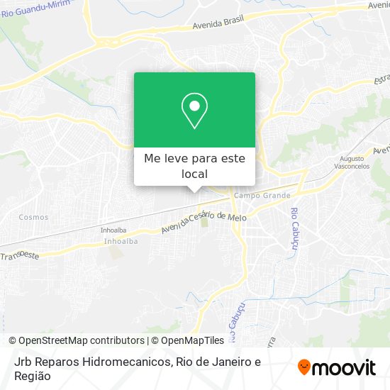 Jrb Reparos Hidromecanicos mapa