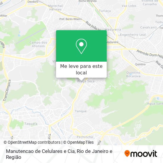 Manutencao de Celulares e Cia mapa