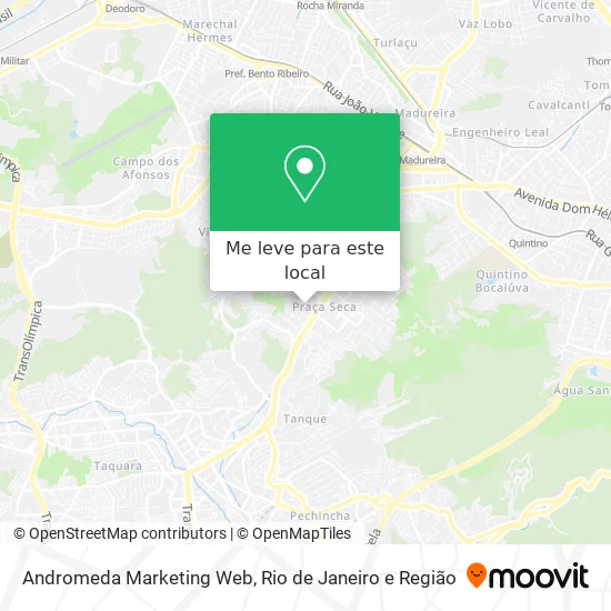 Andromeda Marketing Web mapa
