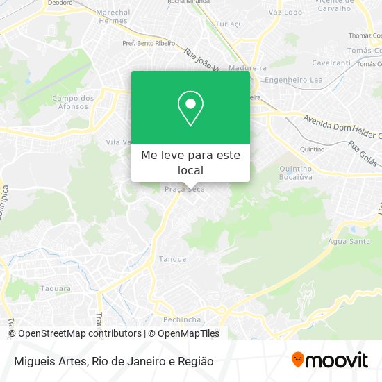 Migueis Artes mapa