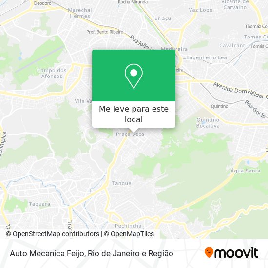 Auto Mecanica Feijo mapa