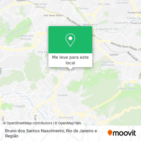 Bruno dos Santos Nascimento mapa