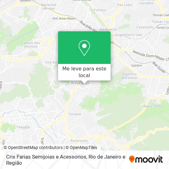 Cris Farias Semijoias e Acessorios mapa