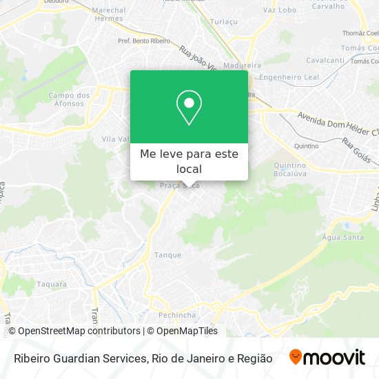 Ribeiro Guardian Services mapa