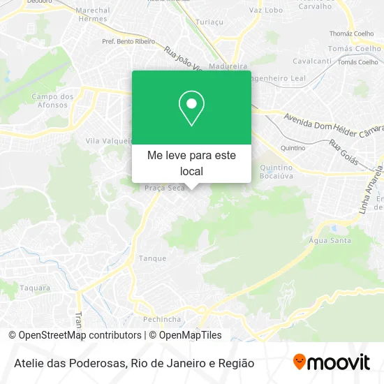 Atelie das Poderosas mapa