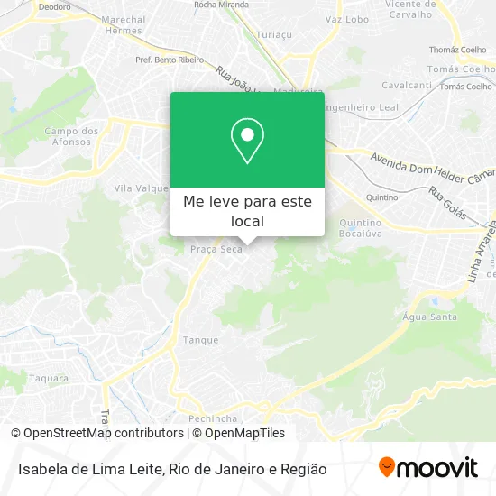 Isabela de Lima Leite mapa