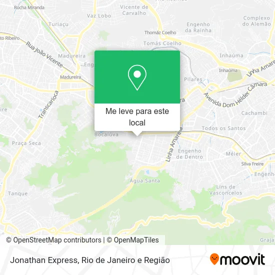 Jonathan Express mapa