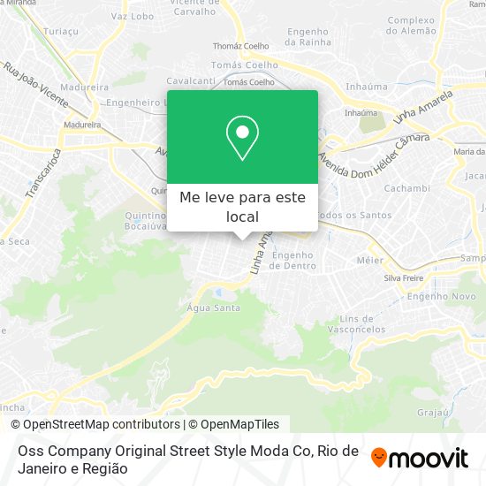 Oss Company Original Street Style Moda Co mapa