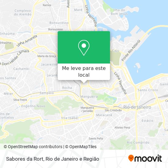 Sabores da Rort mapa