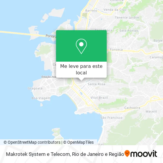Makrotek System e Telecom mapa
