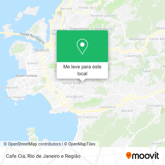 Cafe Cia mapa