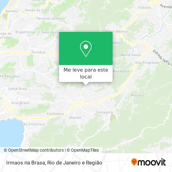 Irmaos na Brasa mapa