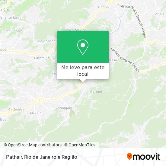 Pathair mapa