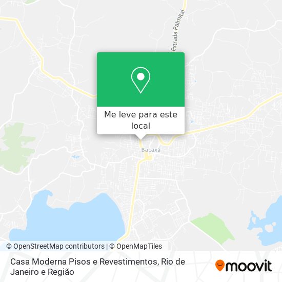 Casa Moderna Pisos e Revestimentos mapa