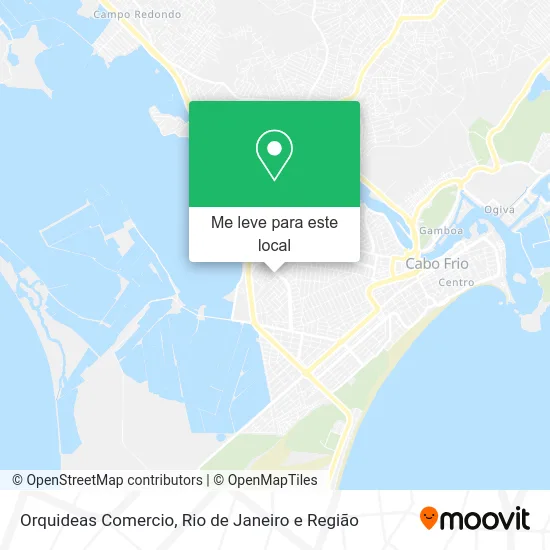 Orquideas Comercio mapa