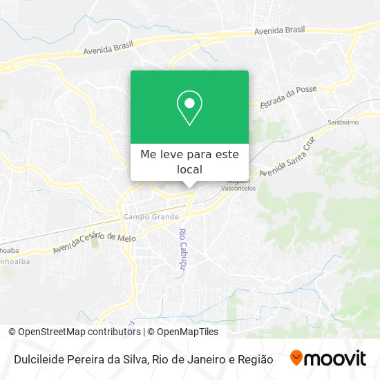 Dulcileide Pereira da Silva mapa