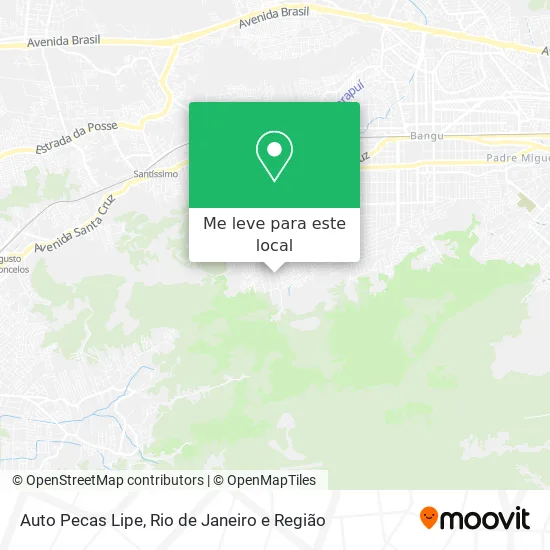 Auto Pecas Lipe mapa