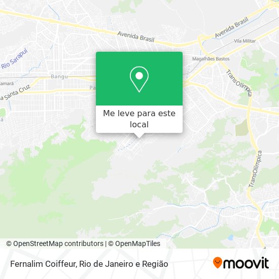 Fernalim Coiffeur mapa